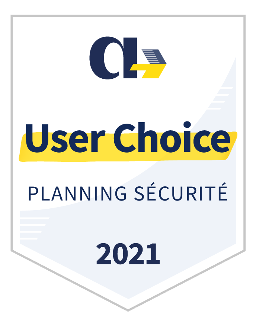 Badge Appvizer User Choice Planning Sécurité