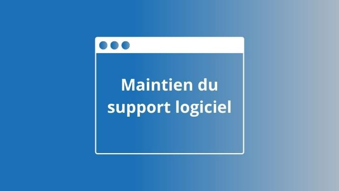 Logo support logiciel